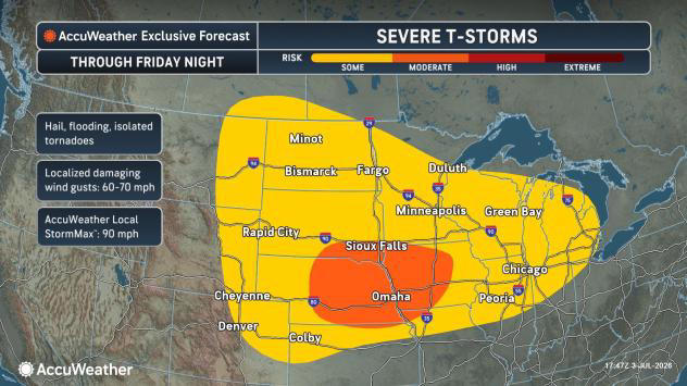 Days of severe storms, flooding downpours to highlight collapse of heat ...