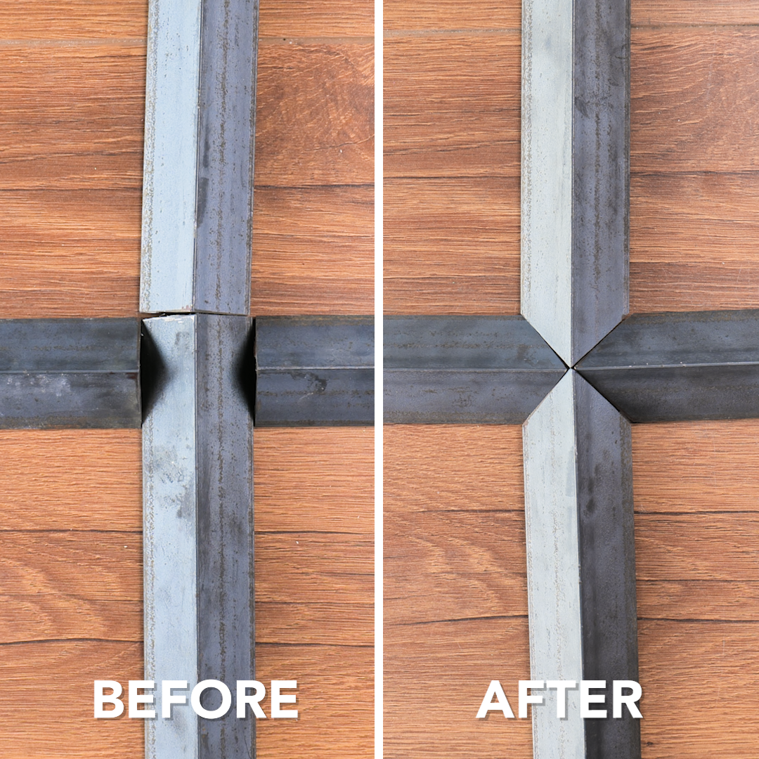 Getting the perfect corner cuts every time! 💯