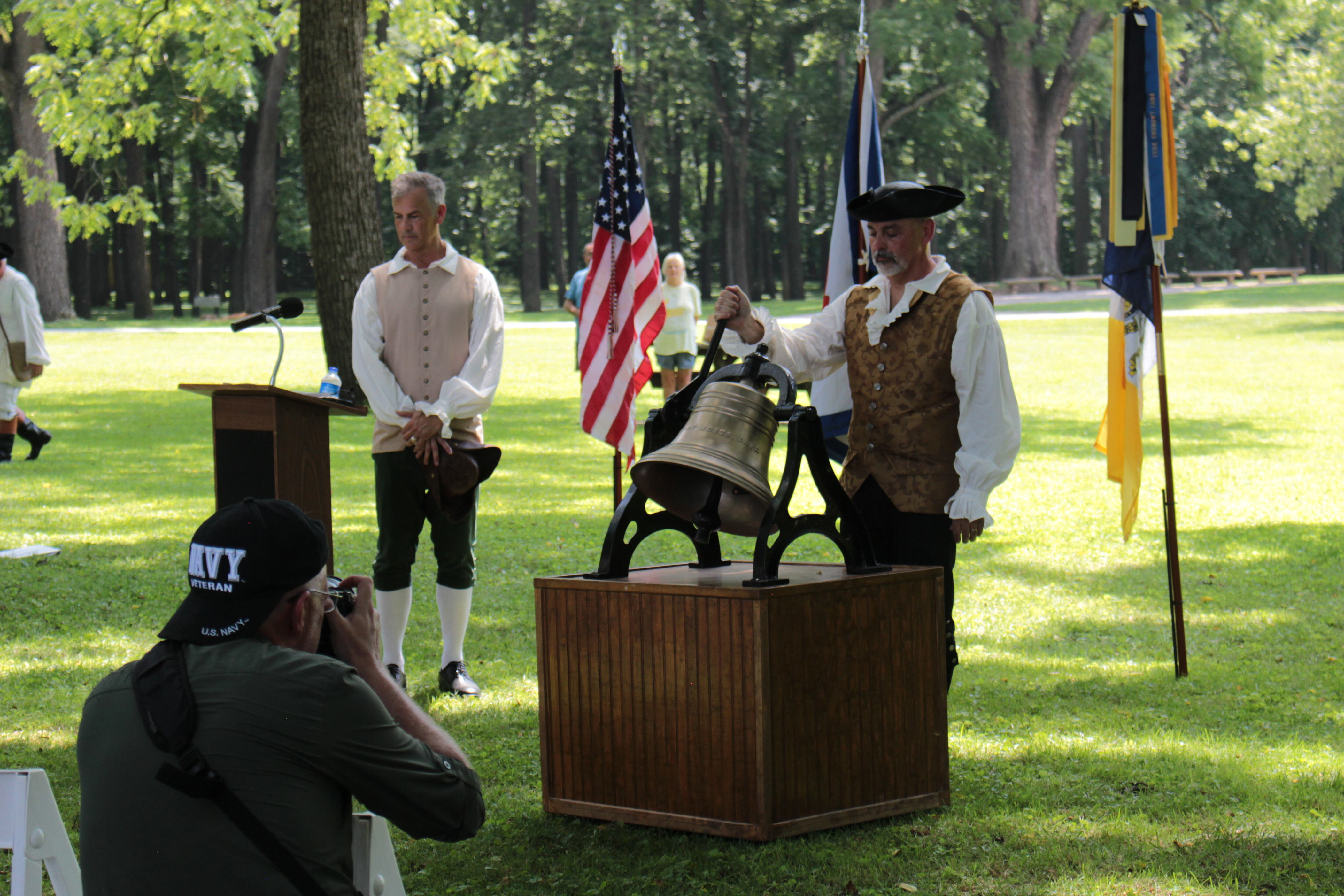 Blennerhassett Island Marks America’s 250th Anniversary With Bell-Ringing Ceremony