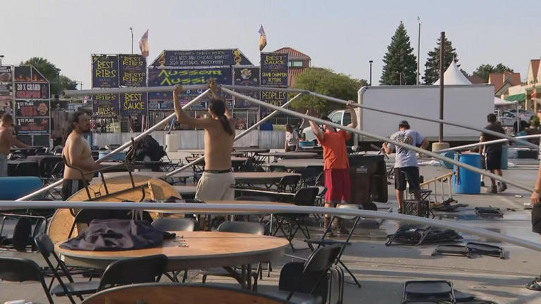 Tinley Park Country Fest delayed by Friday storms, but the shows and ...