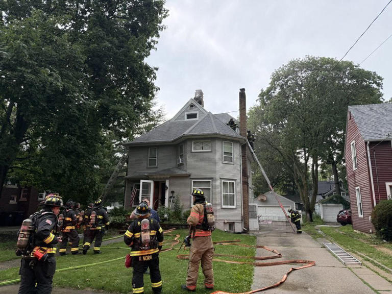 No injuries after lightning strike causes house fire in Beloit