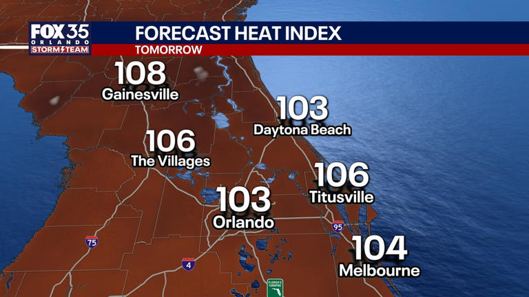 Orlando weather: Hot and humid as storm chances build for Fourth of ...