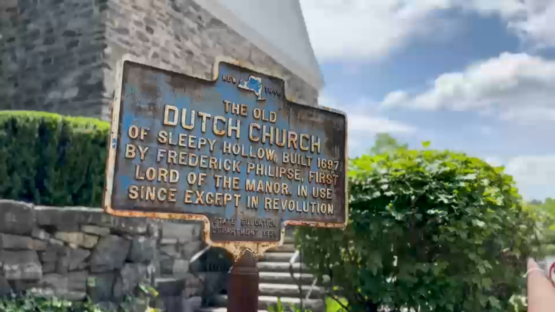Inside Sleepy Hollow's 300-year-old Old Dutch Church