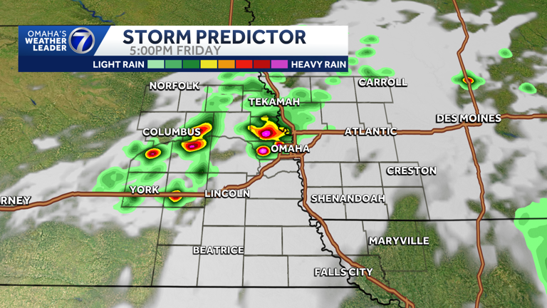 Timeline: What to expect from storms Friday ahead of Fourth of July weekend