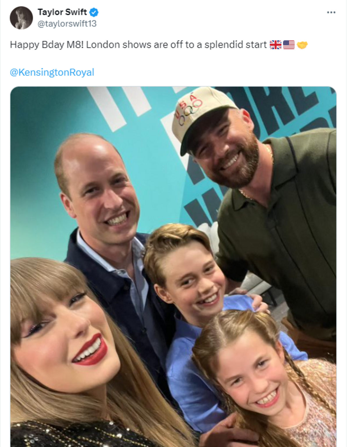 Prince William tried blocking Travis Kelce out of viral photo with ...