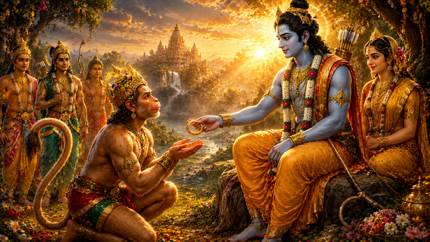 Why did Lord Rama give Hanuman his ring? The secret revealed