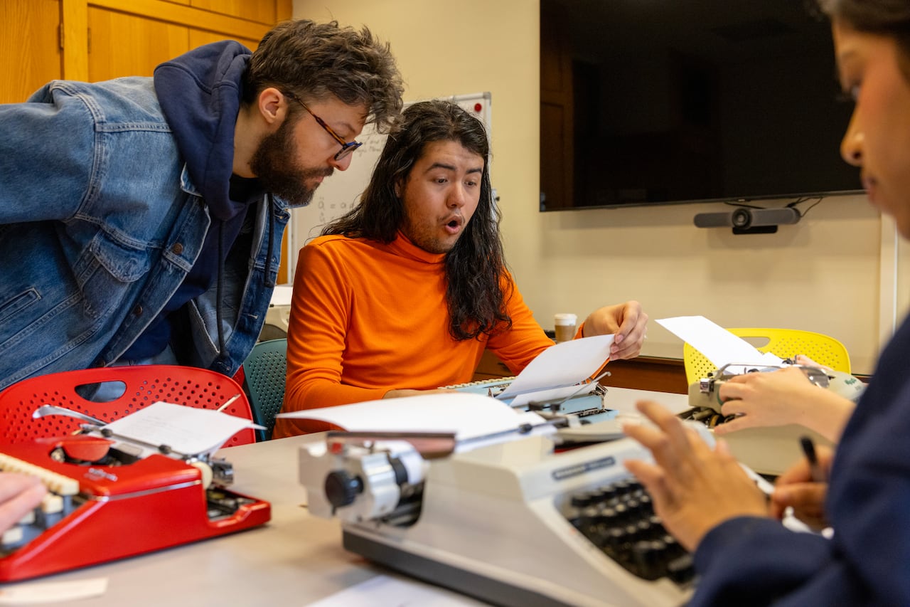 Pen and paper, typewriters, probing Q&As: why these profs went old ...