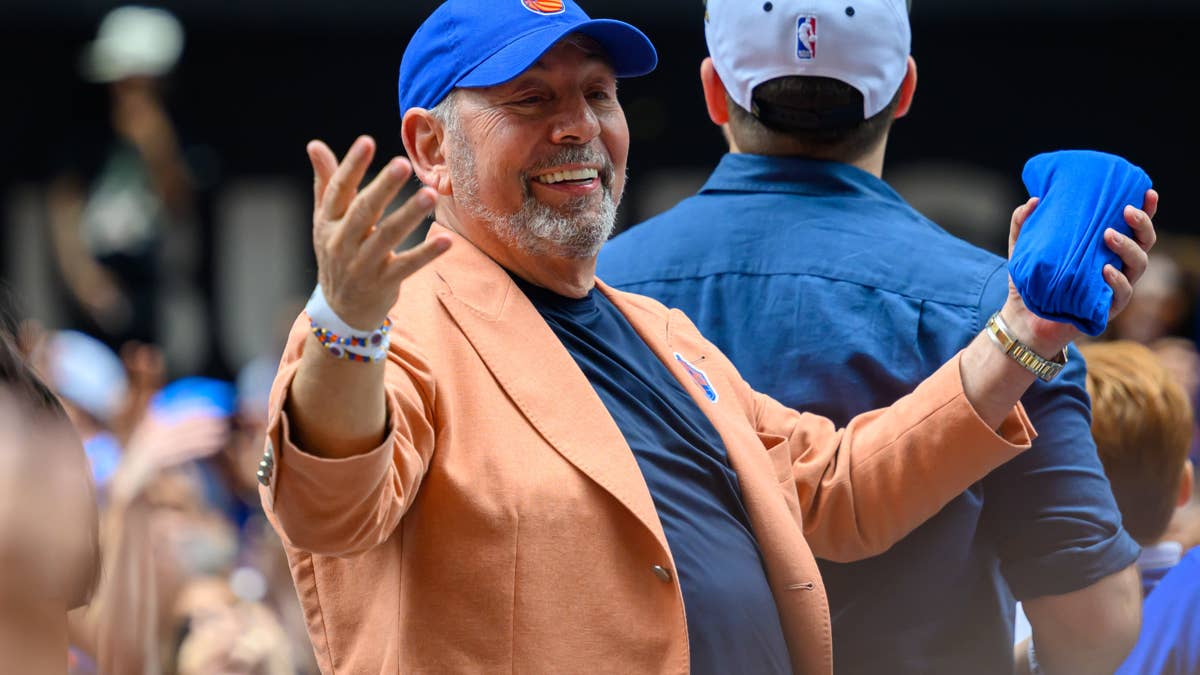 James Dolan at Madison Square Garden