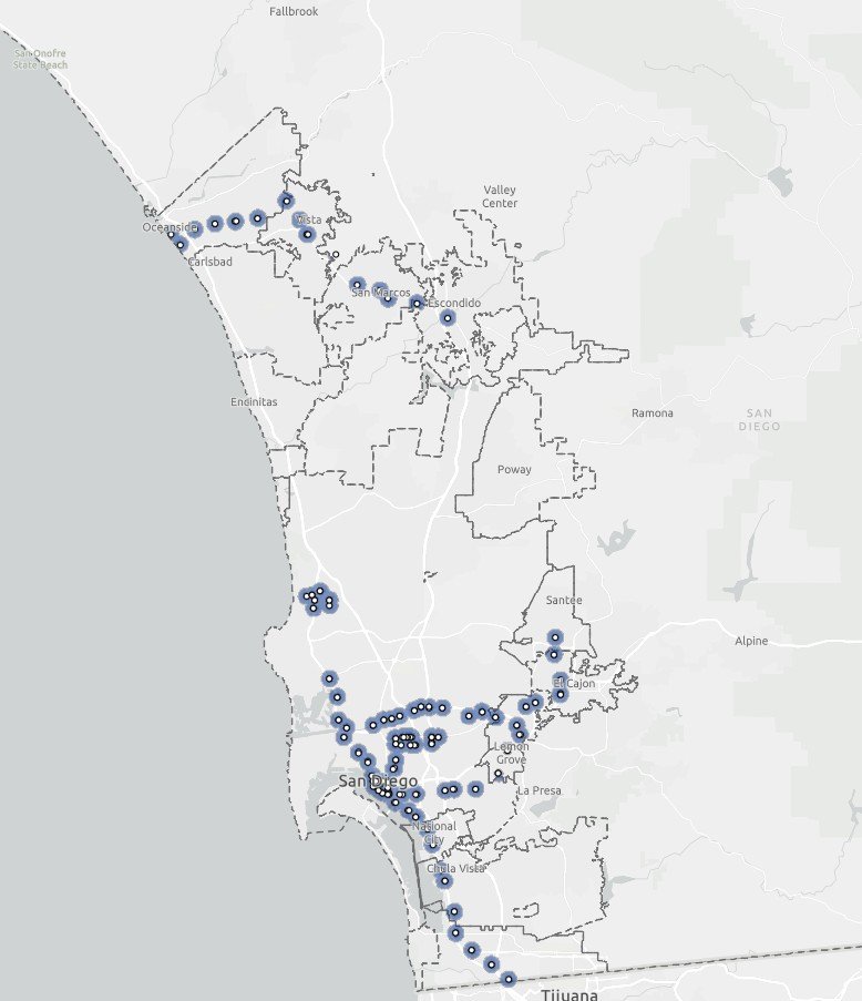 San Diego releases first SB 79 maps showing the neighborhoods affected