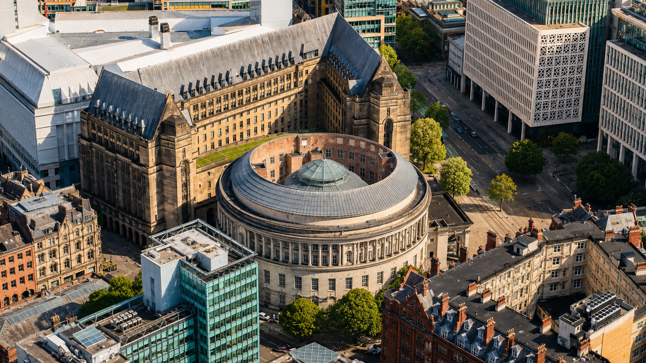 Have you seen Manchester Central Library from above?