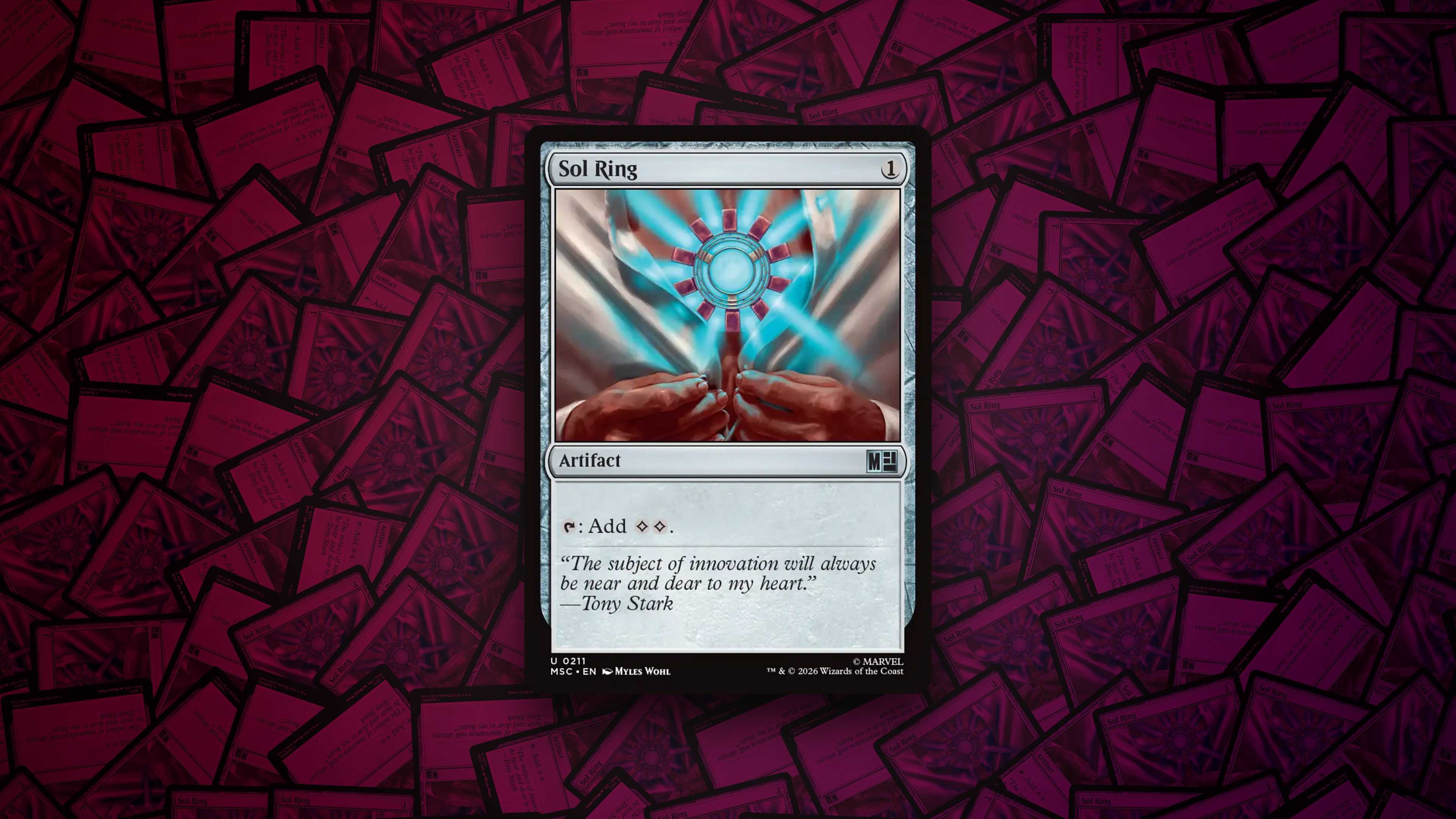 Sol Ring - Marvel Super Heroes Commander 211 (91fdb56b-54d5-4272-8319-505ff987fe9b)