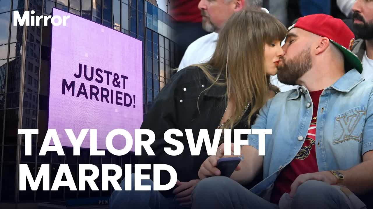 Taylor Swift and Travis Kelce marry in surprise Madison Square Garden ...