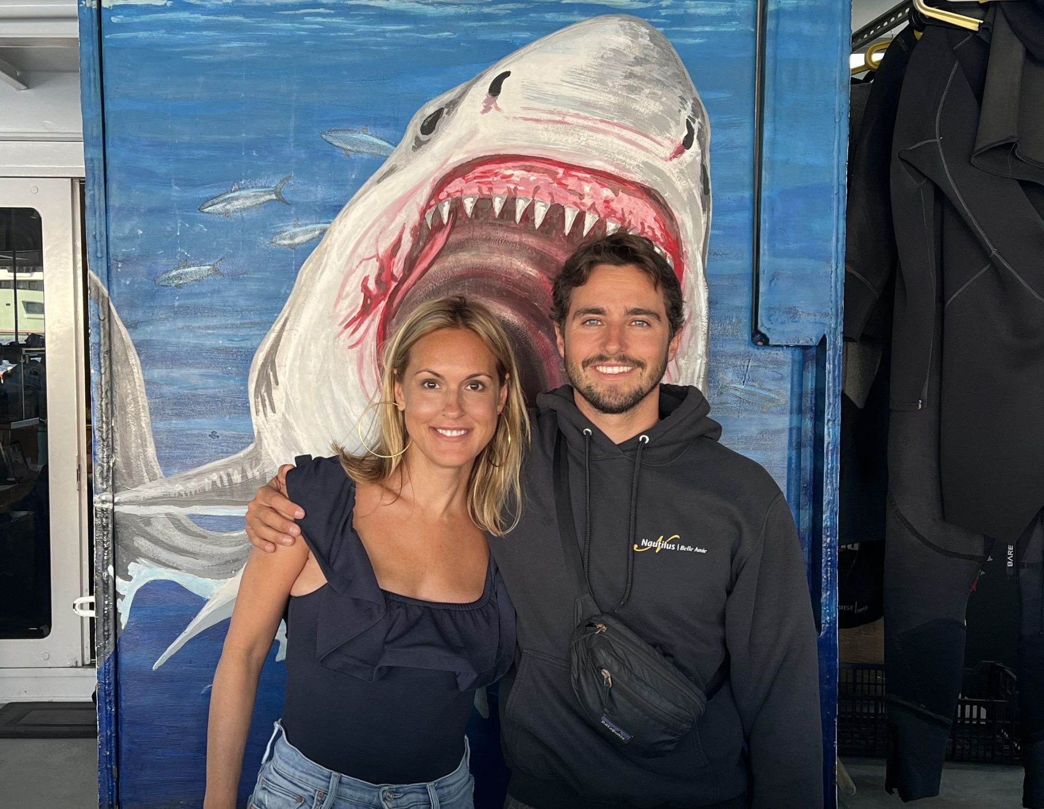 I was surrounded by sharks in the ocean. That wasn't the scary part