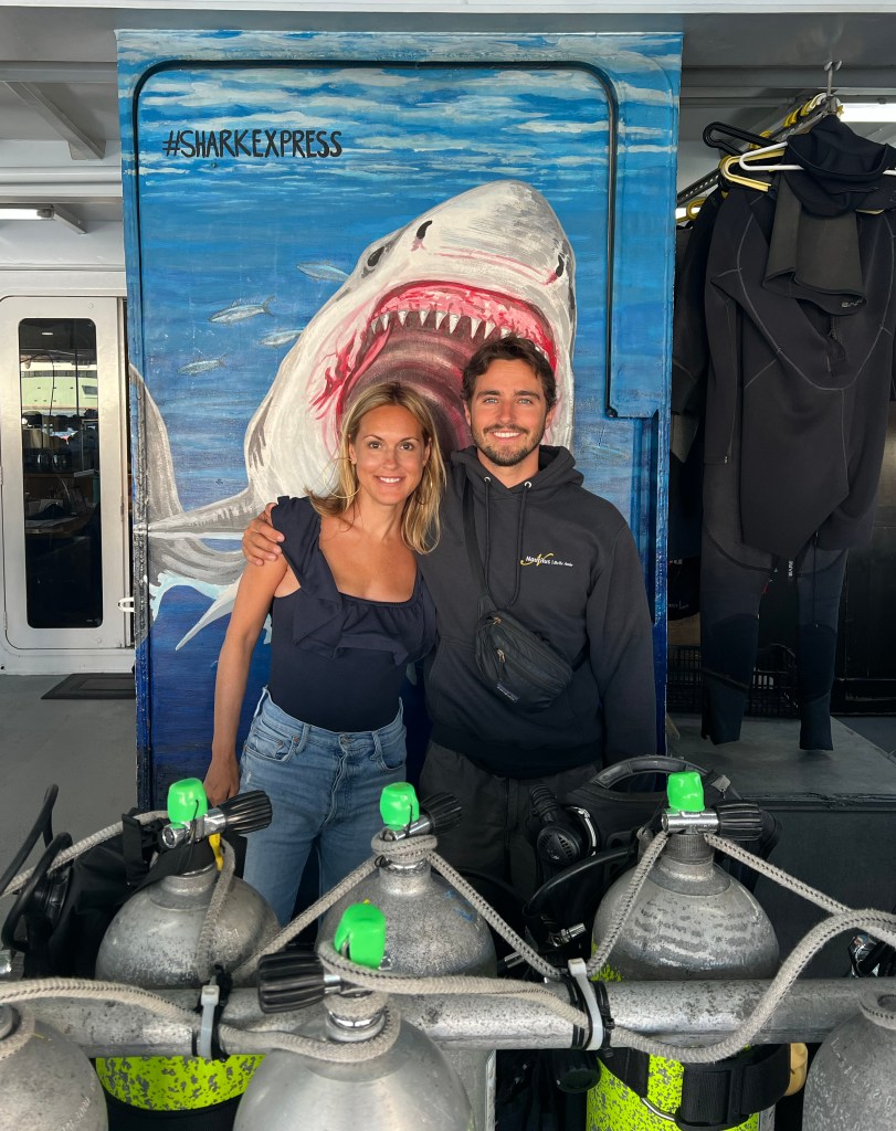 I was surrounded by sharks in the ocean. That wasn't the scary part