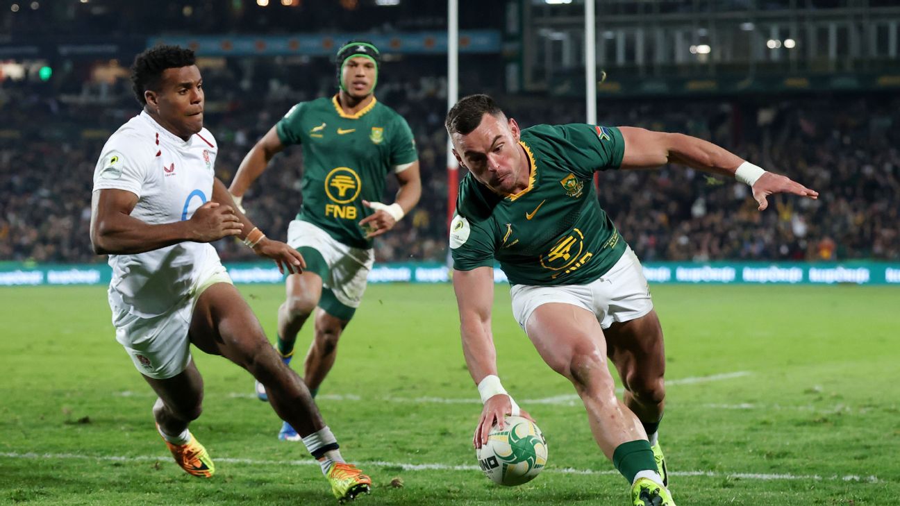 South Africa 45-21 England: Springboks romp to victory at Ellis Park ...