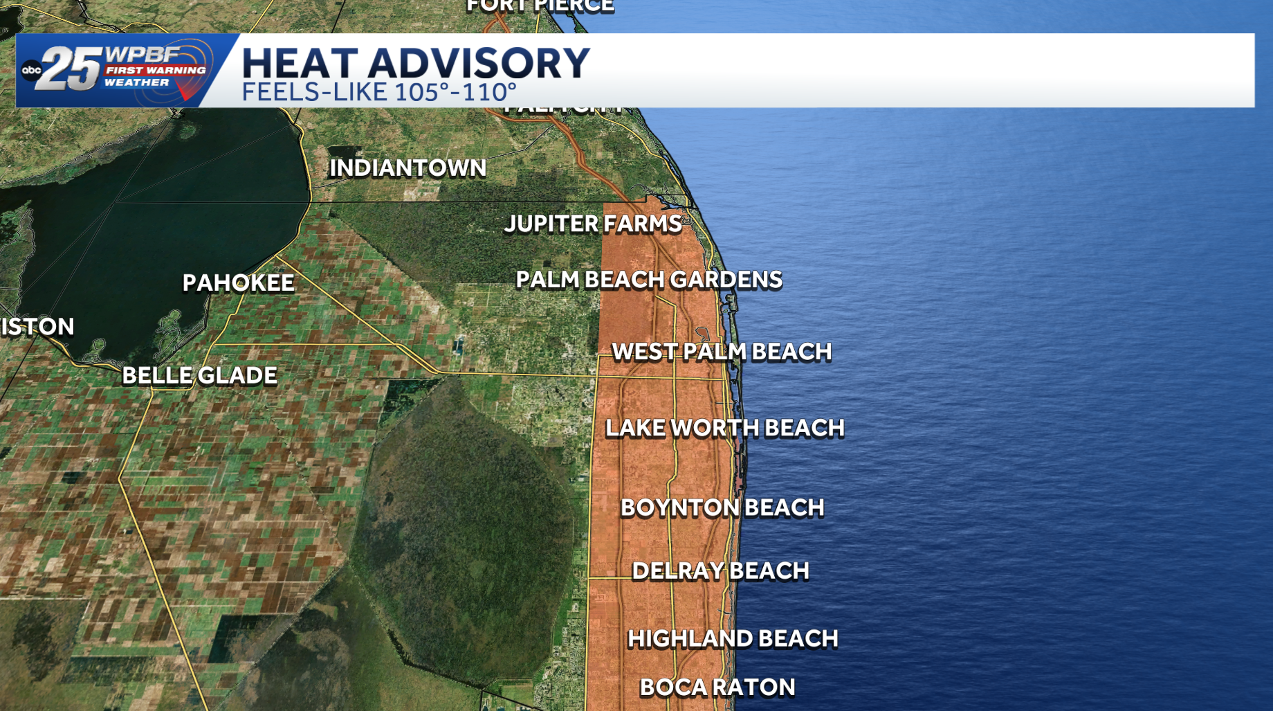 Tracking rain, strong storms and heat advisory July Fourth across South ...