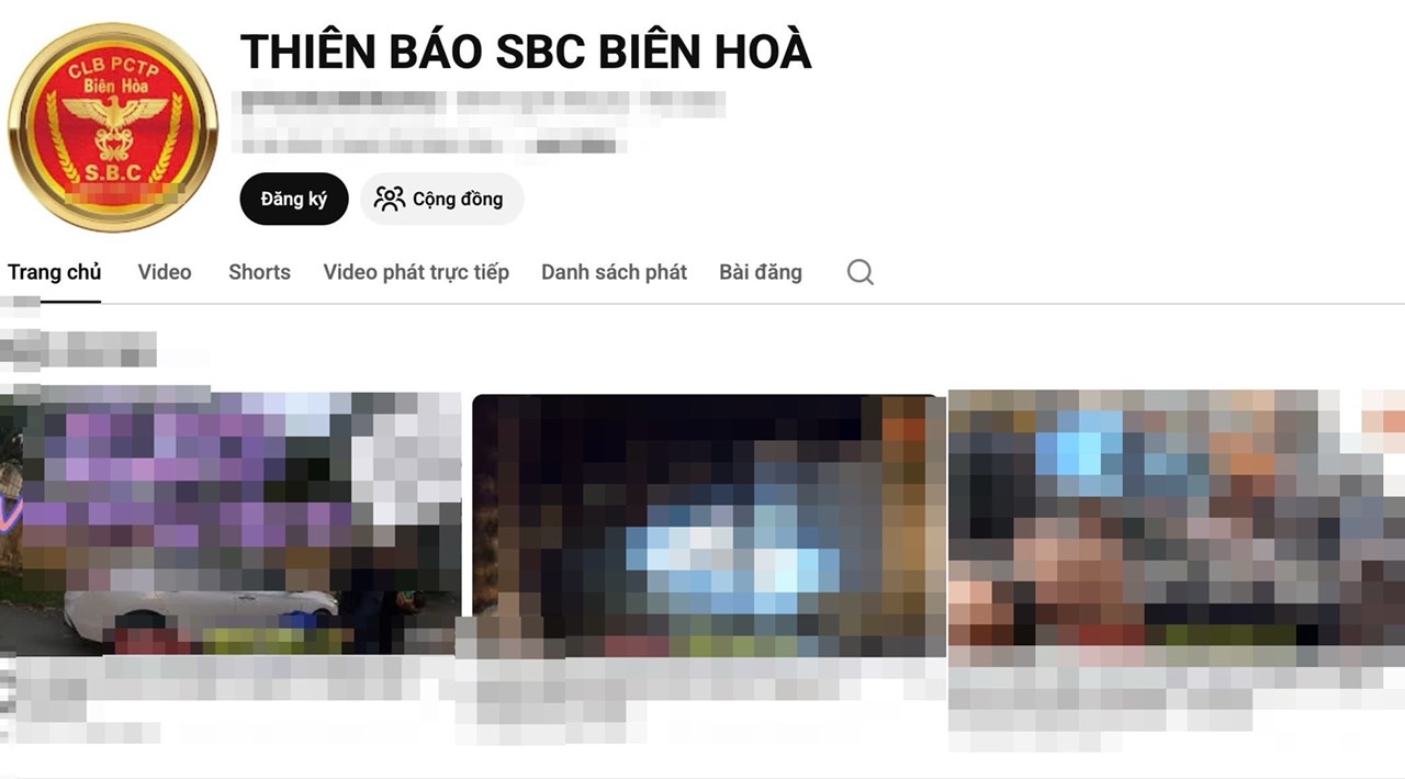 Bắt tạm giam YouTuber Thiên Báo SBC Biên Hòa