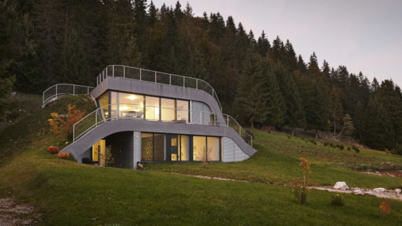 Maisons semi-enfouies : l'alternative écologique au minimalisme classique