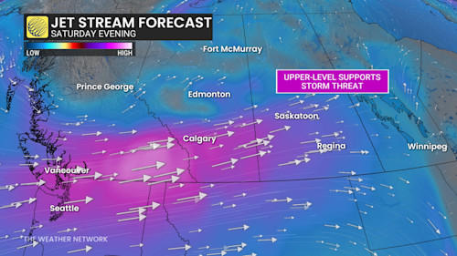 Tornado risk on the Prairies with renewed severe storm setup