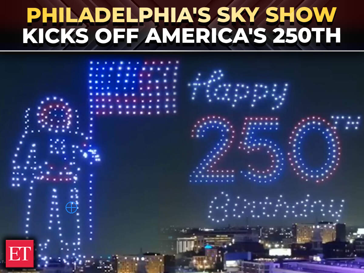 America's 250th begins in Philadelphia: Spectacular drone show ...