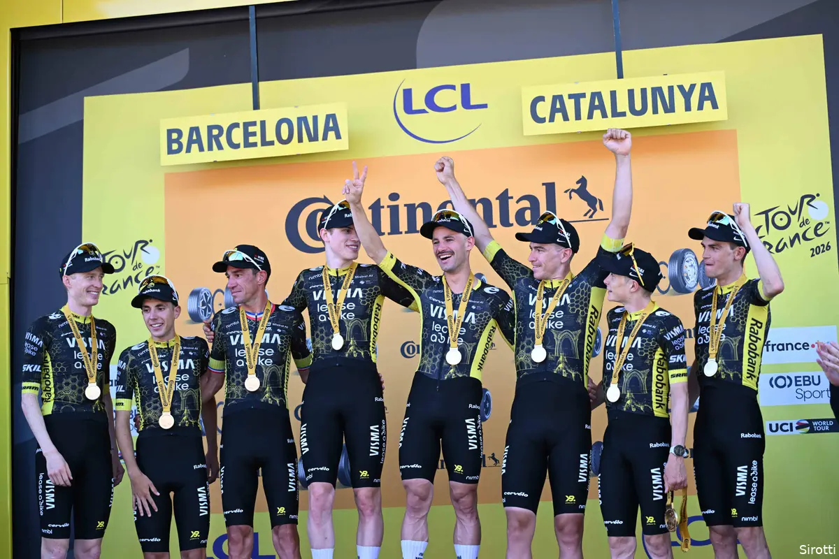 Visma surprised the Tour de France peloton with a tactical masterstroke on Stage 1, not for the 1st time
