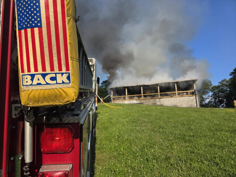 Fully involved house fire draws multi-county response in Harrison County
