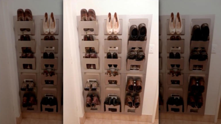 Not shelves, not cabinets: Store shoes with a solution that looks tidy ...