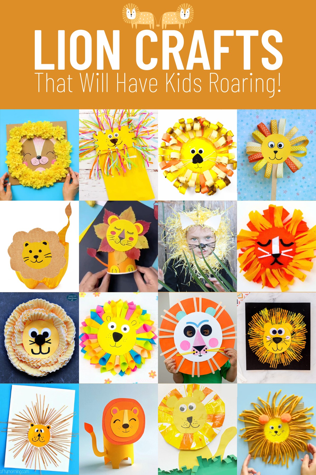 Lion Crafts That Make Kids Roar with Joy!