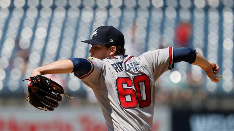 Braves once again turn to pitching prospect JR Ritchie ahead of All ...