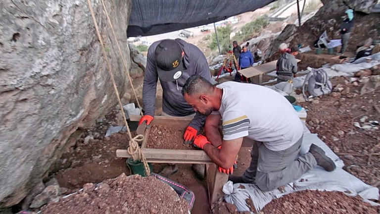 400,000-year-old intact cave found in Israel sheds light on pre ...