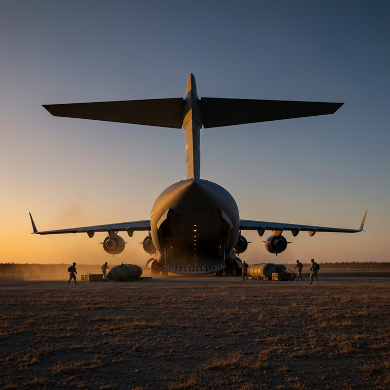 Contested logistics: USAF C-17s deliver FARPs for air power