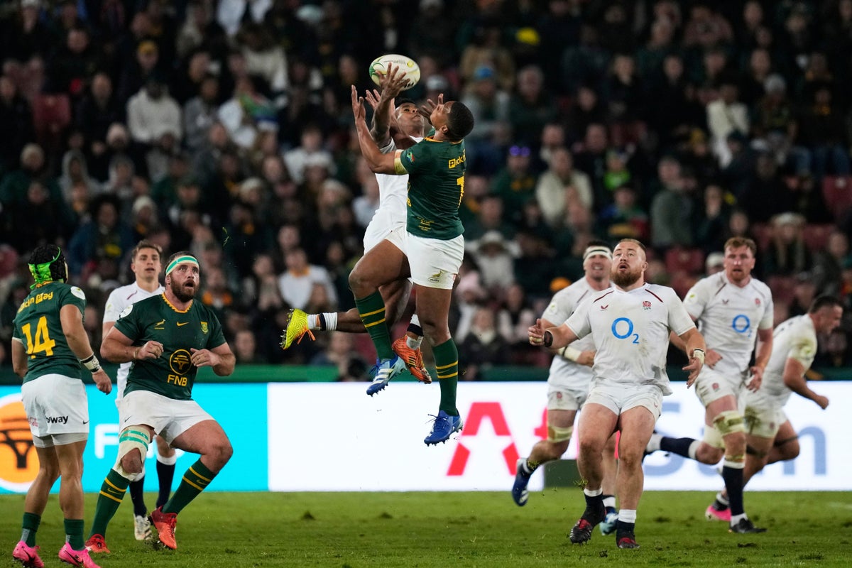 Dominant Springboks record impressive win over England in lively clash