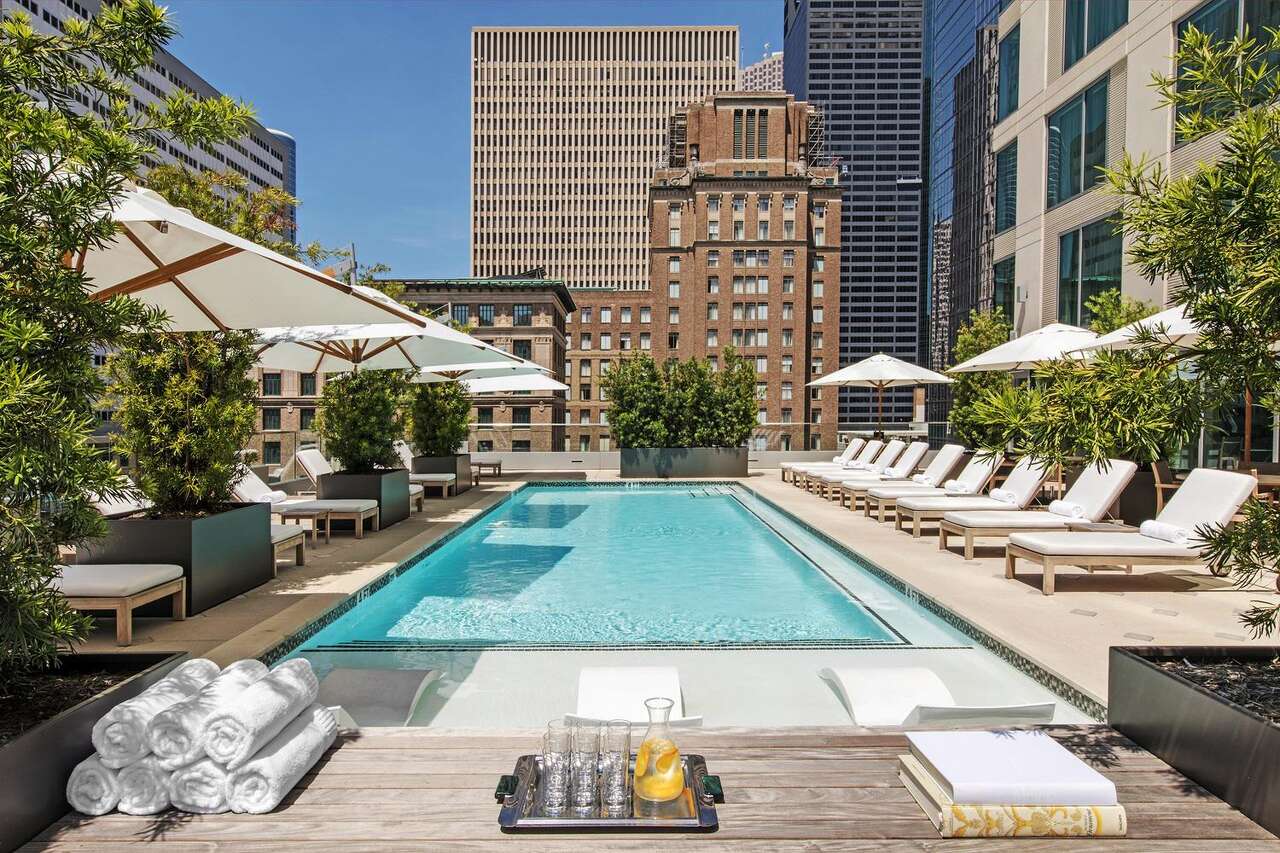 Houston rooftop hotel pools you can access with a day pass this summer