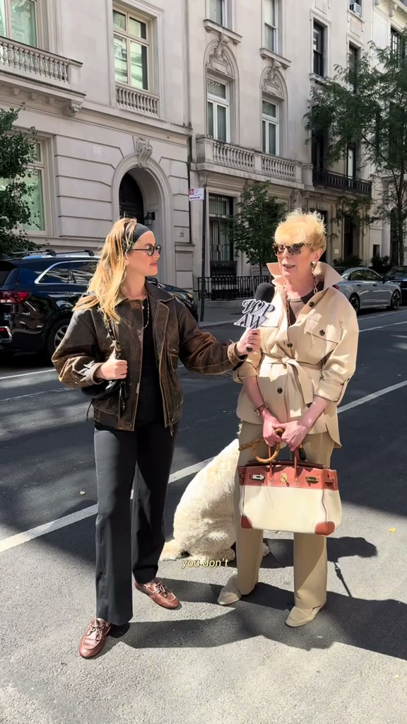 A New York style icon breaks down her timeless outfit