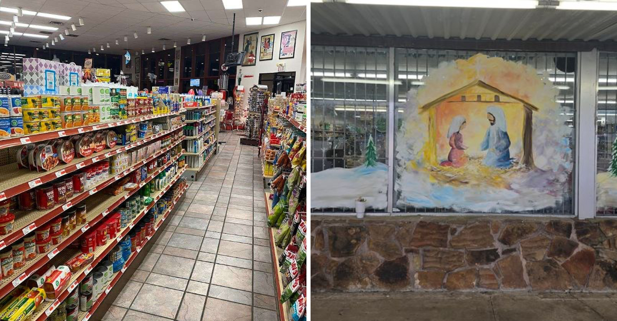◼️【 M 】 SEE SEE Store Super Big Boarder The Middle-of-Nowhere Oklahoma market that completely puts big-box
