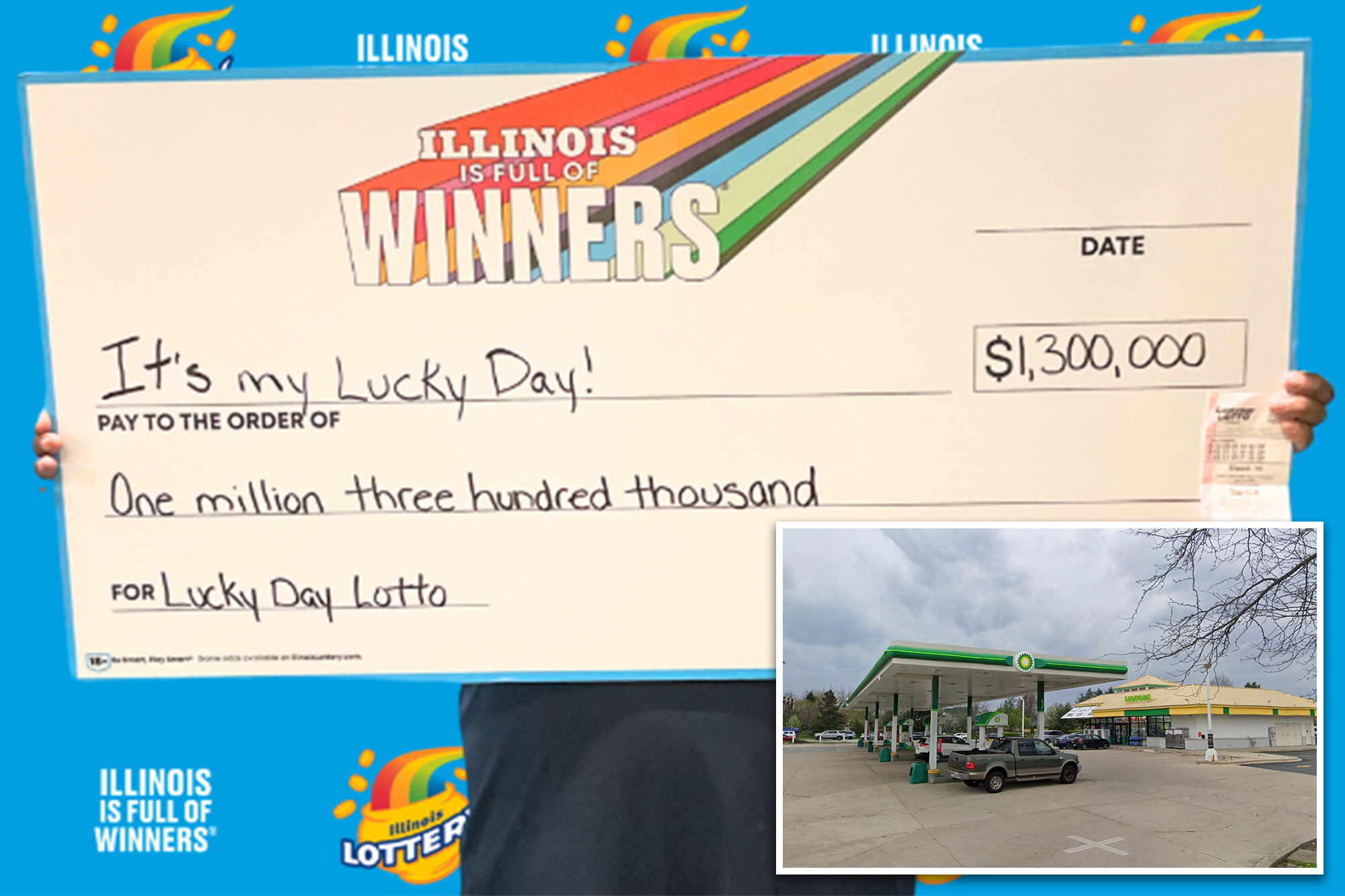 Lucky Illinois man scores $1.3 million after winning the same lottery ...