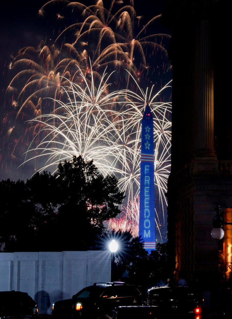 Washington DC stunned by 'largest fireworks show in history' for ...