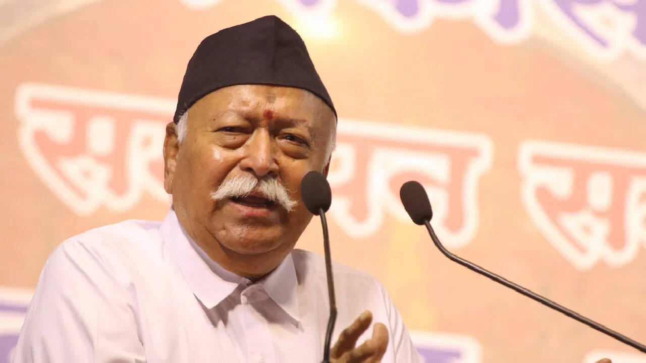 what mohan bhagwat said on alleged embezzlement of ram mandir donations - video
