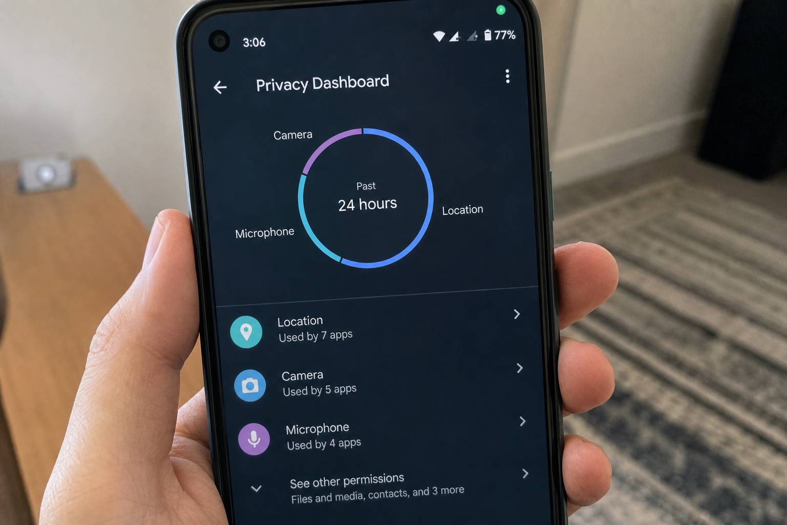 Se hvilke apper som lytter på deg: Android har en skjult tidslinje ...