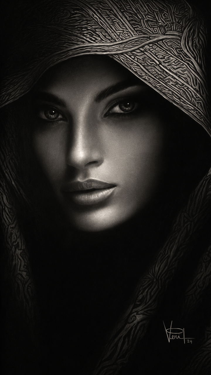 Queen of Sheba cinematic illustration | Ancient beauty concept art work