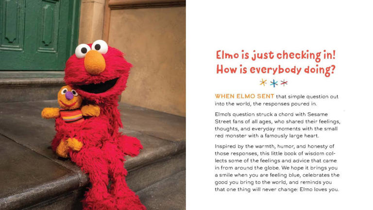 Elmo's viral message inspires new book on emotional well-being ...