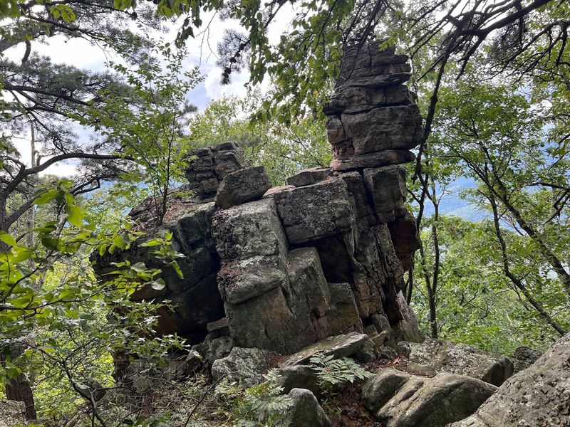 This West Virginia ridge offers endless views from its massive 200-foot ...