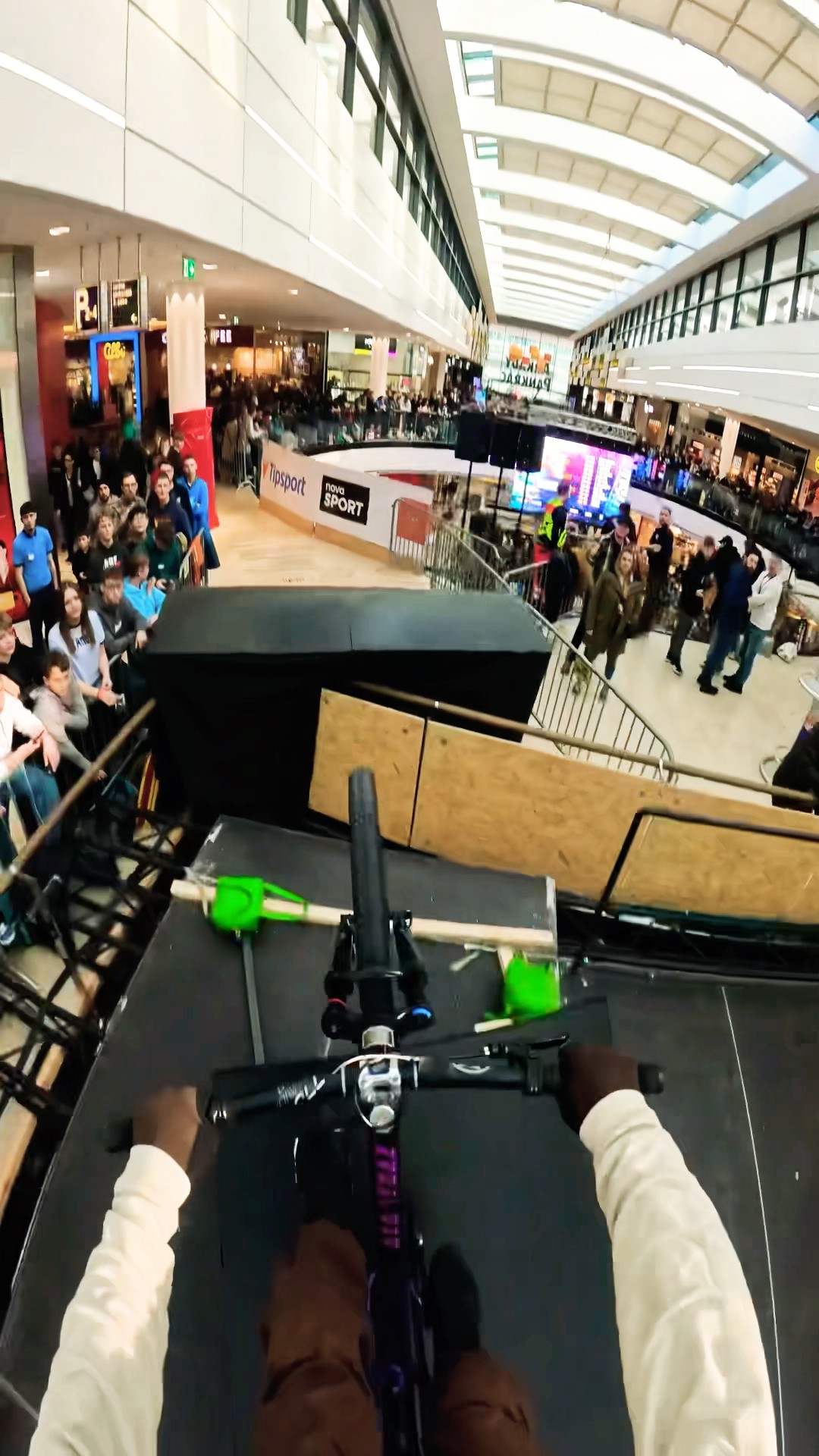 GoPro mount captures MTB ride instead of a store trip
