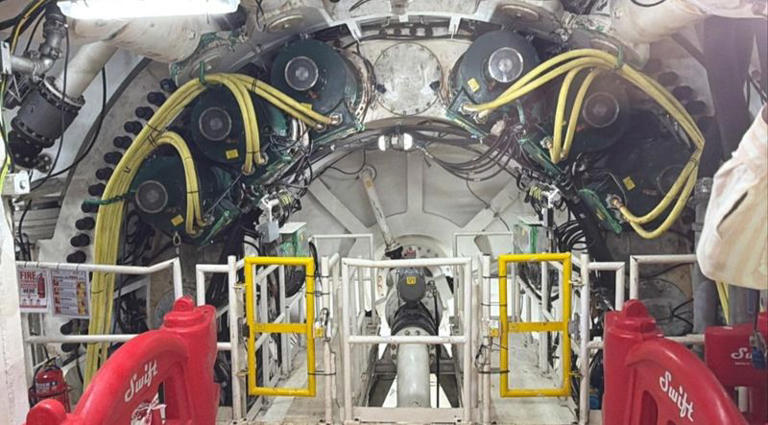 Ahmedabad-Mumbai bullet train project: India's largest tunnel boring ...