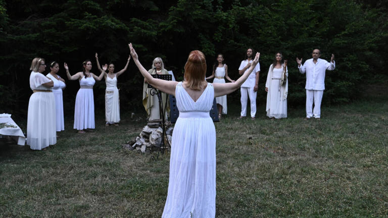 Summer festival revives worship of ancient Greek deities at Mount Olympus