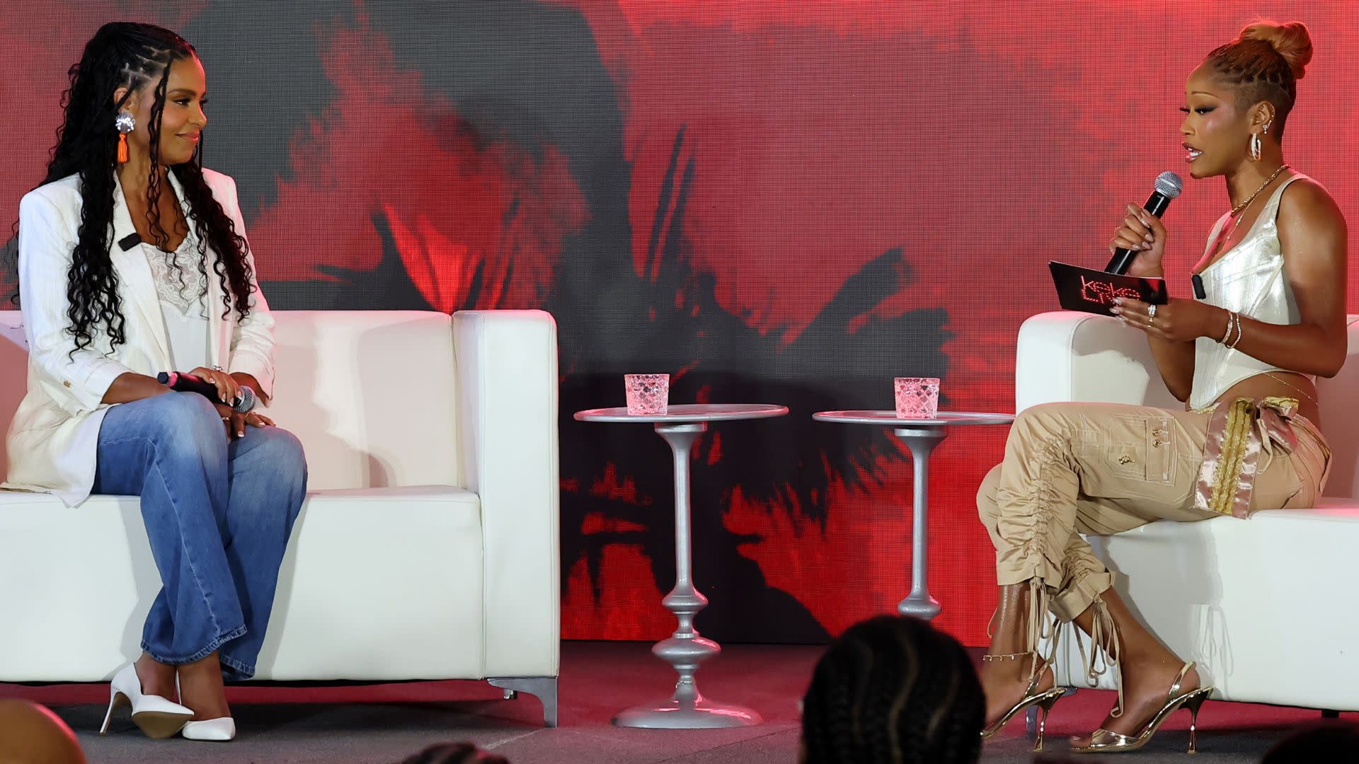 Sanaa Lathan tells Keke Palmer how she finally stopped drinking