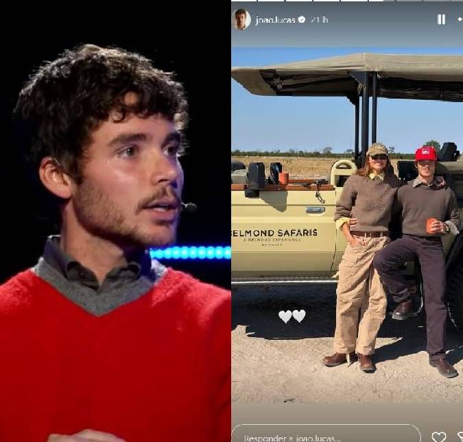 João Lucas e Sasha Meneghel partilham registos de safári na África do Sul
