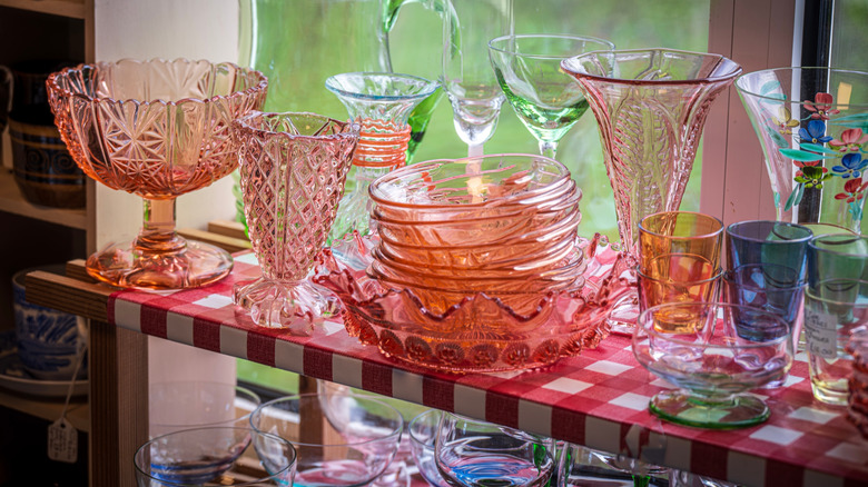 The most valuable depression glass colors to search for at thrift stores & estate sales