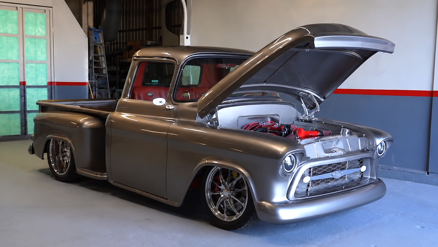 Is this the cleanest '56 Chevy custom truck build in America?