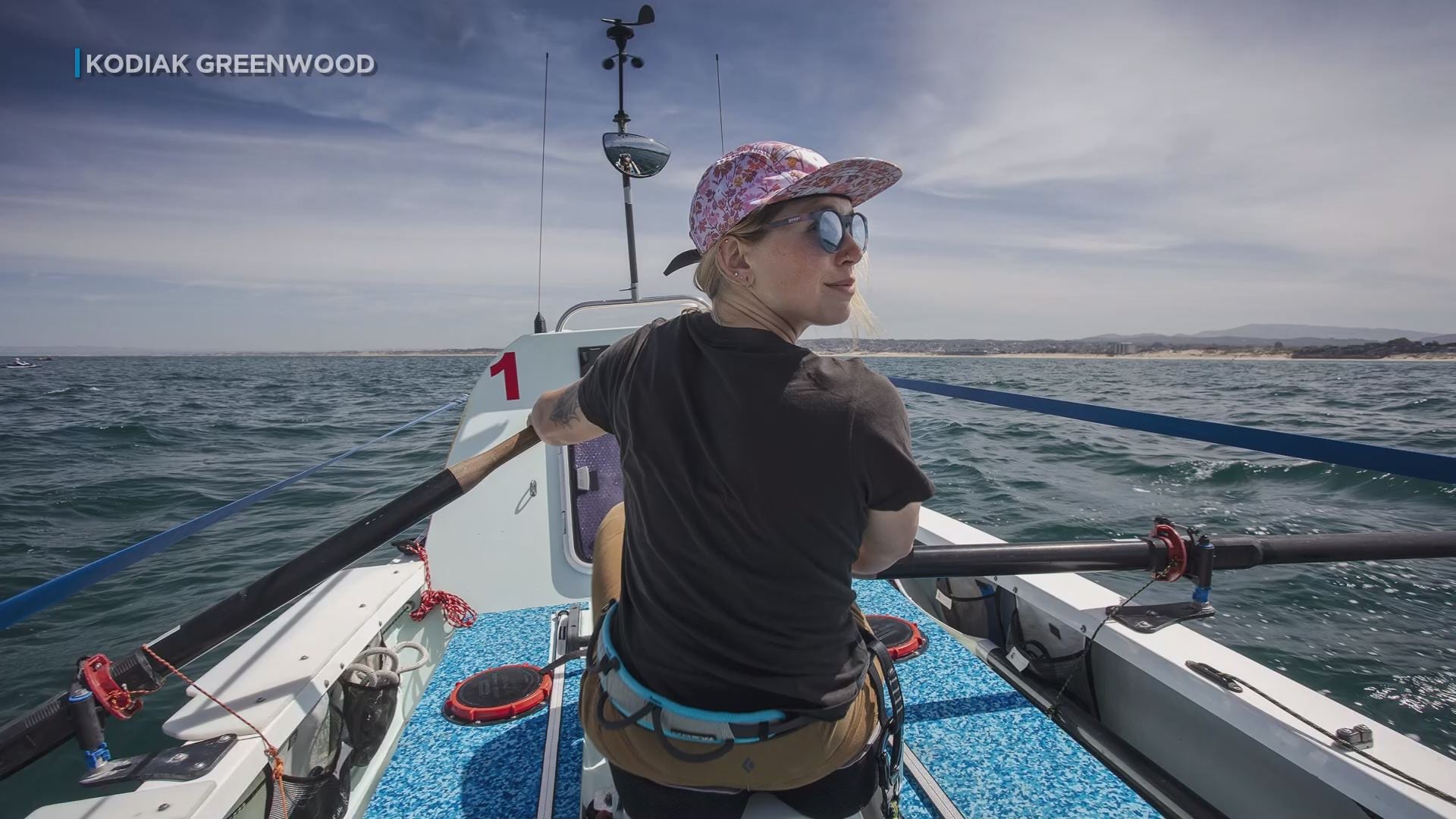 Female American rower completes record-breaking solo journey from ...